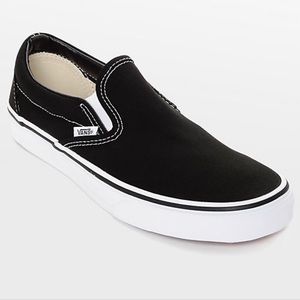 Used Black Slip On Vans
